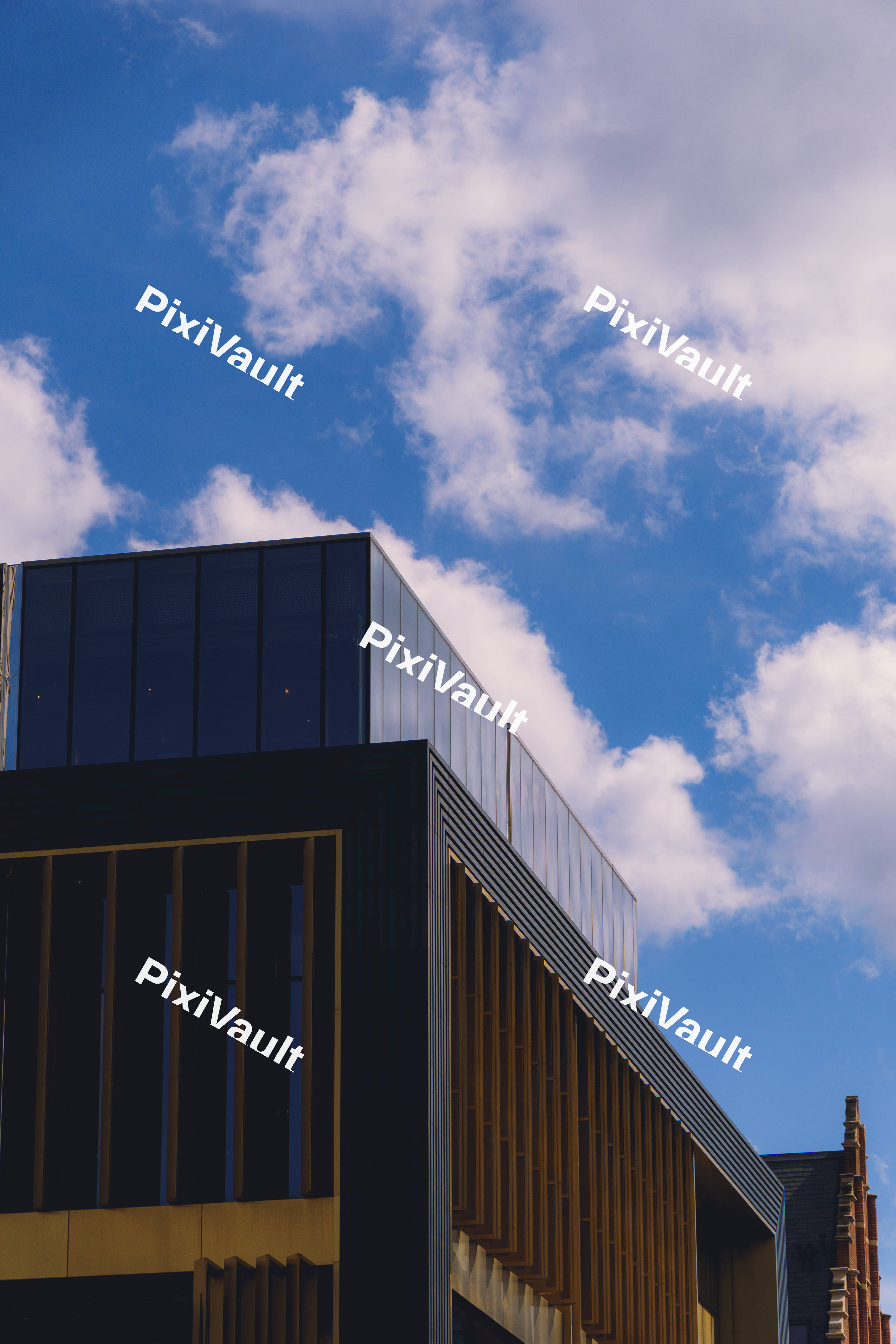 Clouds Accompany Building
